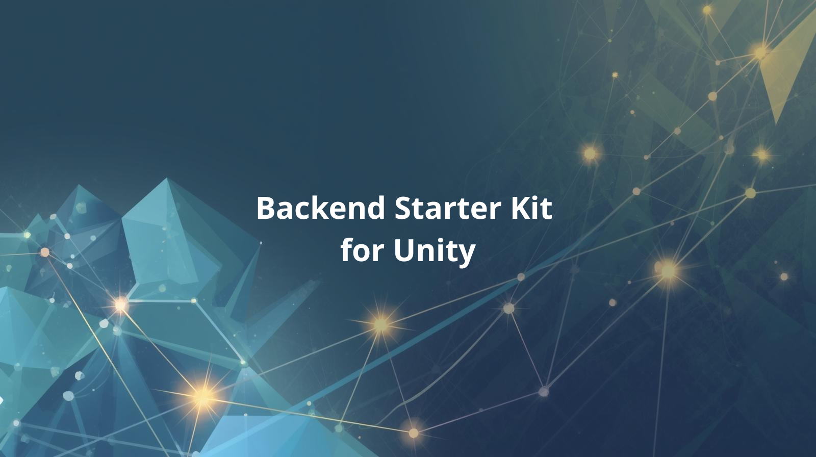 Backend Starter Kit for Unity Thumbnail